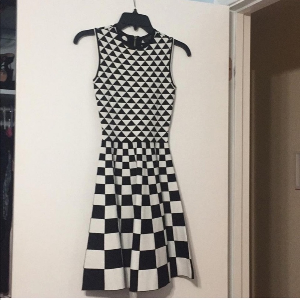 Ted Baker lowrel checkered skater dress Ted 0